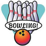 Bowling strike cartoon style isolated on white background 1482464 ...